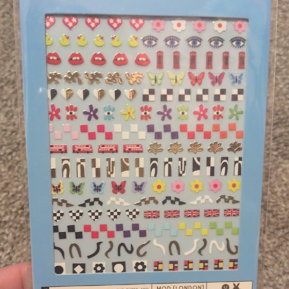 DECO ✦ BEAUTY Nail Art Sticker Sheets X 3 - Picture 4 of 4